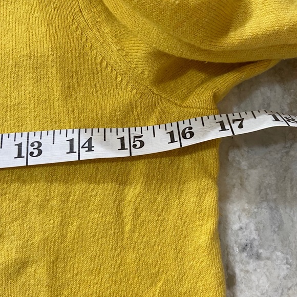 Anthropologie Sparrow Yellow cardigan Swearer S - Picture 7 of 14